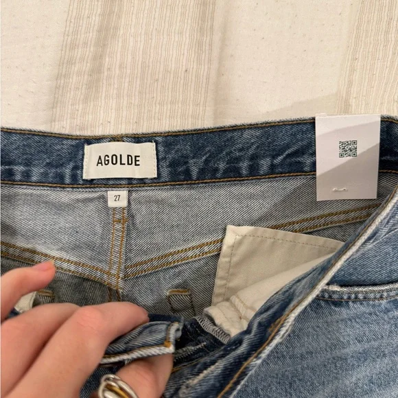 Agolde Parker Vintage cut off short in chorus - Picture 4 of 4